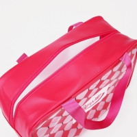 Косметичка на молнии, цвет малиновый Косметичка на молнии, цвет малиновый