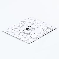 Магнит-раскраска &laquo;Корги&raquo;, 10 &times; 10 см