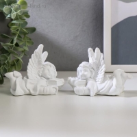 Сувенир полистоун "Белоснежный ангел с библией" МИКС 7х5х8,5 см Сувенир полистоун "Белоснежный ангел с библией" МИКС 7х5х8,5 см