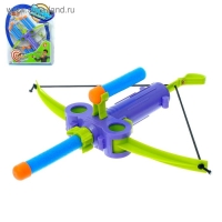 Арбалет «Веселый стрелок», стреляет мягкими пулями, МИКС Арбалет «Веселый стрелок», стреляет мягкими пулями, МИКС