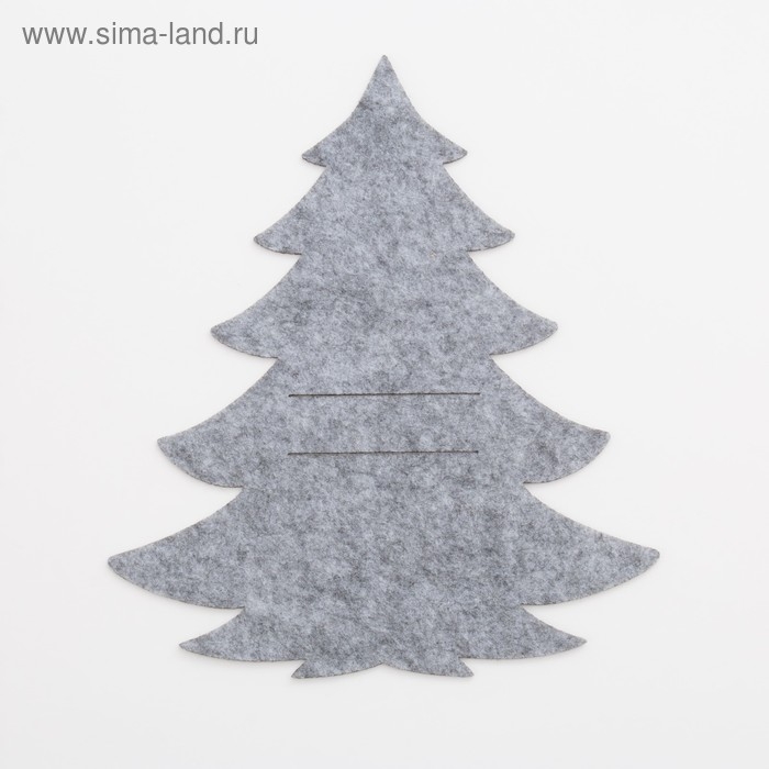 Новый год. Конверт для столовых приборов «Елка» 19х21 см, 100% п/э, фетр Новый год. Конверт для столовых приборов «Елка» 19х21 см, 100% п/э, фетр