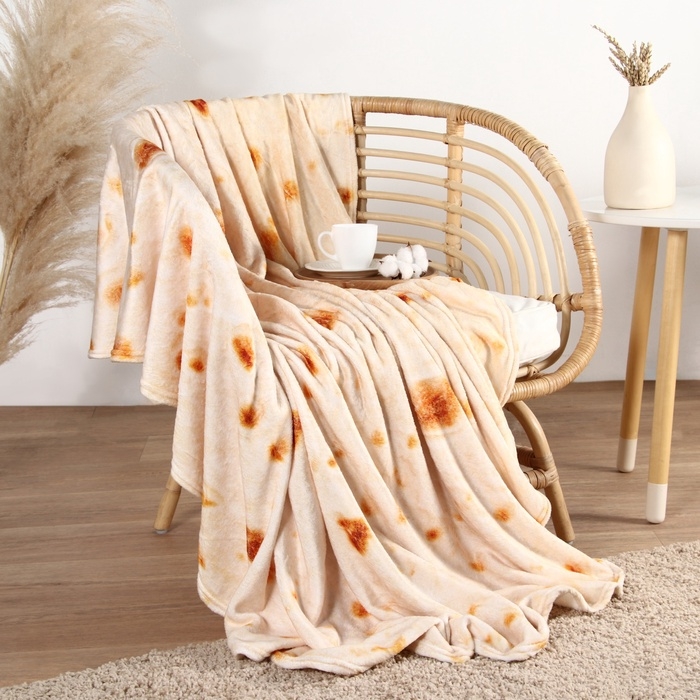 Плед Этель Лаваш d=180 см, корал флис, 280 гр Плед Этель Лаваш d=180 см, корал флис, 280 гр