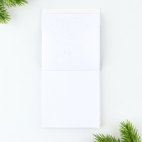 Подарочный набор новогодний, блокнот и восковые мелки &laquo;С новым годом&raquo;