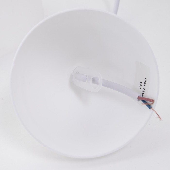 Светильник BayerLux "Симпл" 1x15Вт E27 белый