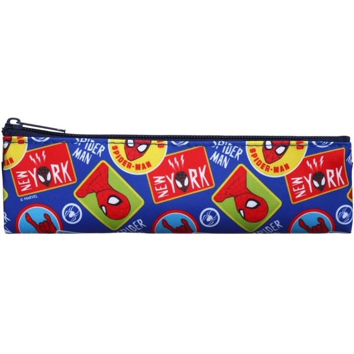 Пенал мягкий, 1 отделение, 55х200 мм, с резинкой, Человек-паук