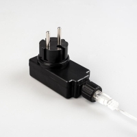 Светодиодная фигура &laquo;Дед Мороз&raquo; 30 &times; 80 &times; 40 см, акрил, 40 LED, 8 режимов, 24 В, свечение белое