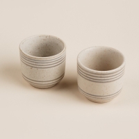 Набор соусников керамических SL Home &laquo;Райяс&raquo;, 150 мл, d=7 см, цвет бежевый