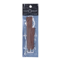 Ремешок для часов "Соломон", 20 мм, натуральная кожа, l-20 см, коричневый Ремешок для часов "Соломон", 20 мм, натуральная кожа, l-20 см, коричневый