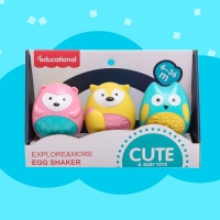 Набор погремушек-неваляшек &laquo;Зверушки&raquo;, цвета МИКС, 3 шт.