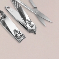 Набор маникюрный &laquo;Париж&raquo;, 6 предметов, в футляре, рисунок МИКС