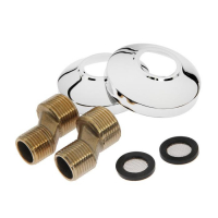 Cмеситель для ванны Accoona A87181, двухвентильный, хром Cмеситель для ванны Accoona A87181, двухвентильный, хром