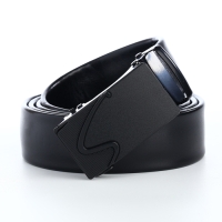 Ремень мужской, Великан, ширина 4 см, пряжка автомат, цвет чёрный Ремень мужской, Великан, ширина 4 см, пряжка автомат, цвет чёрный