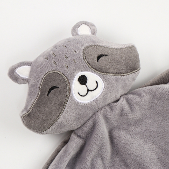 Набор подарочный: Комфортер 27 см + плед 71х125 см, &laquo;Енот&raquo;