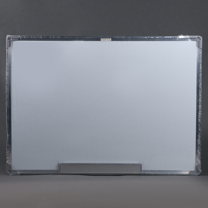 Доска магнитная односторонняя, с полочкой под маркер, оборот гофрокартон