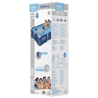 Бассейн каркасный Steel Pro, 400 х 211 х 81 см, 56405 Bestway Бассейн каркасный Steel Pro, 400 х 211 х 81 см, 56405 Bestway