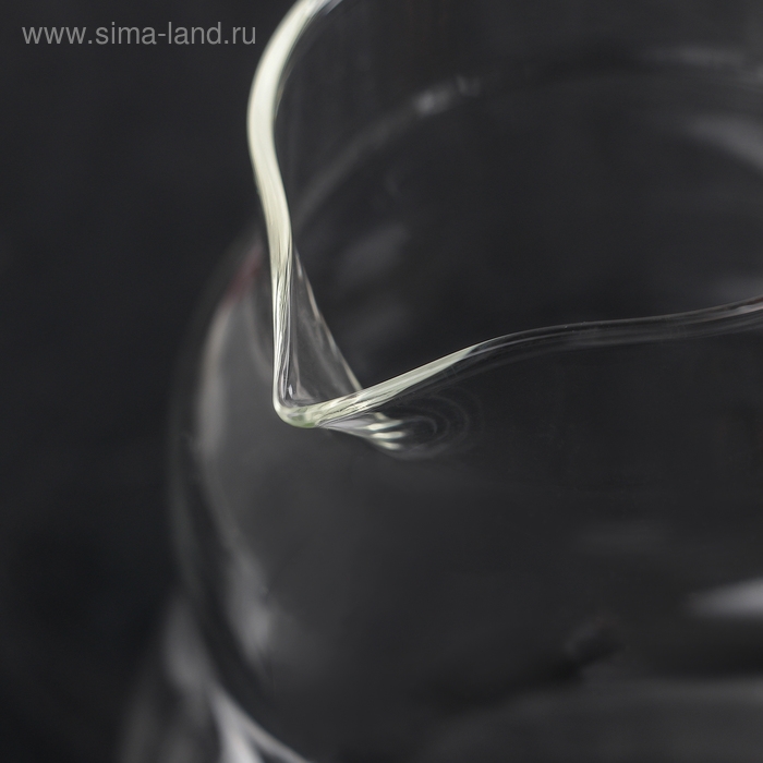 Турка стеклянная «Арабика», 300 мл, 18×8,5×10 см, деревянная ручка Турка стеклянная «Арабика», 300 мл, 18×8,5×10 см, деревянная ручка