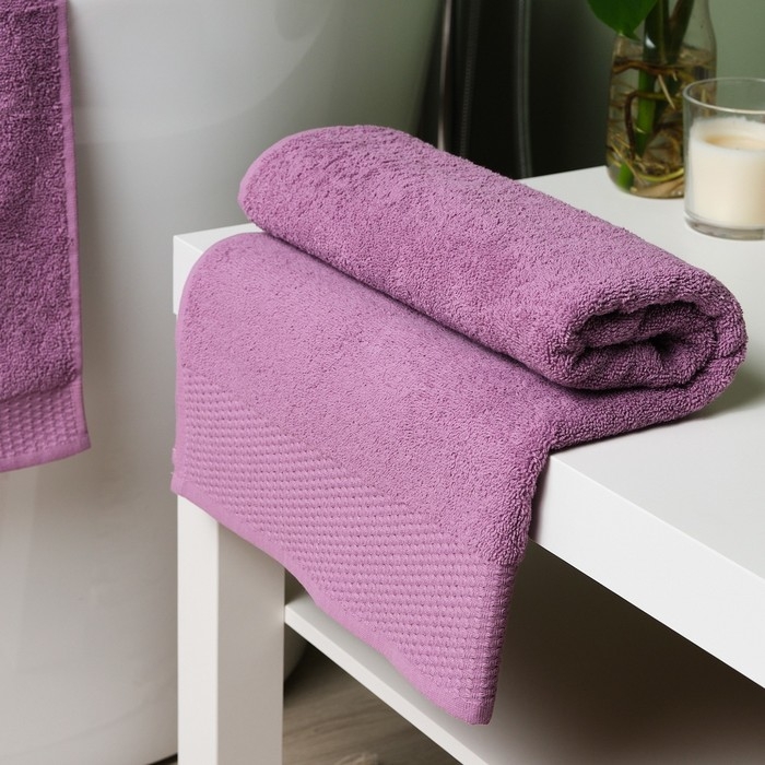 Полотенце махровое LoveLife Полотенце махровое LoveLife "Classic" 70х130 см, лавандовый, 100% хлопок, 450 гр/м2