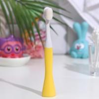 Зубная щётка, детская, 2-9 лет, 10 000 щетинок, ультрамягкая, жёлтая Зубная щётка, детская, 2-9 лет, 10 000 щетинок, ультрамягкая, жёлтая