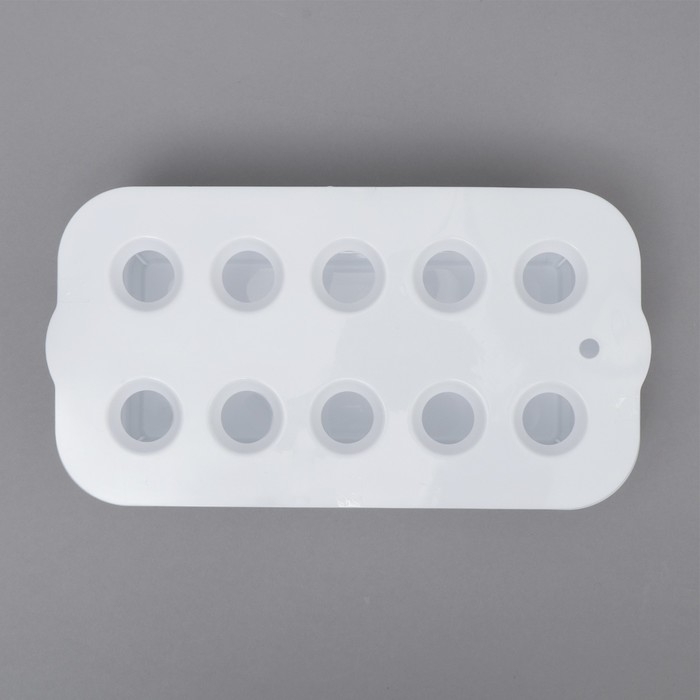 Ящик для выращивания зелёного лука, 29 × 16 × 8,5 см, 2,5 л, 10 лунок, пластик, белый, Greengo Ящик для выращивания зелёного лука, 29 × 16 × 8,5 см, 2,5 л, 10 лунок, пластик, белый, Greengo