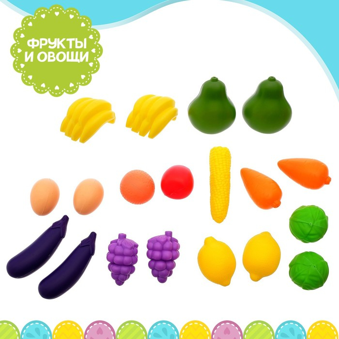 Игровой модуль &laquo;Торговая лавка&raquo; с тележкой и аксессуарами