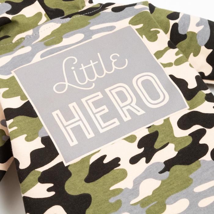 Комбинезон c капюшоном Крошка Я "Daddy's boy" рост 86-92 см