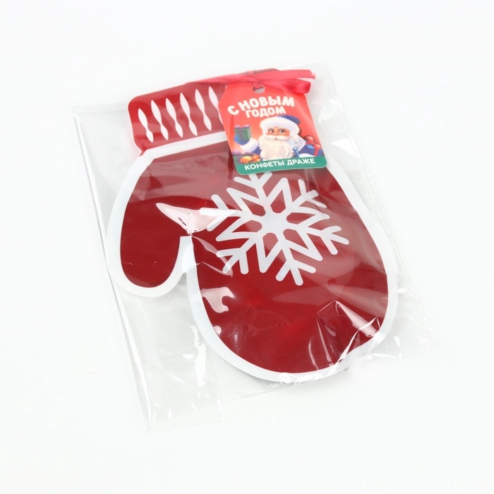 Конфеты драже в формовом пакете &laquo;С новым годом&raquo; 50 г.