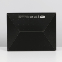 Коробка подарочная сборная, упаковка, &laquo;23 февраля, танк&raquo;, 30 х 23 х 12 см