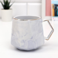 Кружка керамическая &laquo;Королева&raquo;, 350 мл, цвет серый