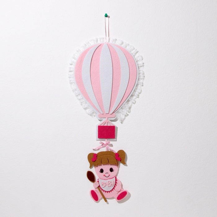 Декоративное украшение (подвеска) Декоративное украшение (подвеска) "Baby Girl" 22х22х53 см