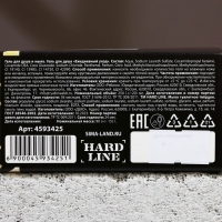 Новогодний подарочный набор косметики &laquo;Командир&raquo;, гель для душа во флаконе коньяка 250 мл и мыло для рук в форме шоколада 90 г, Новый Год