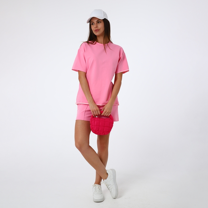 Сумка молодёжная на молнии, цвет розовый Сумка молодёжная на молнии, цвет розовый