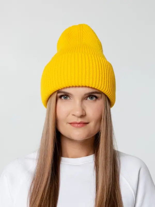 Шапка Flette, желтая