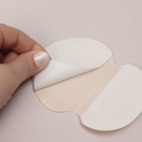 Набор защитных вкладышей для подмышек, самоклеящиеся, 6 пар, цвет белый Набор защитных вкладышей для подмышек, самоклеящиеся, 6 пар, цвет белый