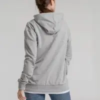 Толстовка с капюшоном Unit Kirenga серый меланж, размер 4XL