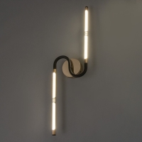 Бра "Лаен" LED 12Вт 4000К черный 65х18х5 см Бра "Лаен" LED 12Вт 4000К черный 65х18х5 см