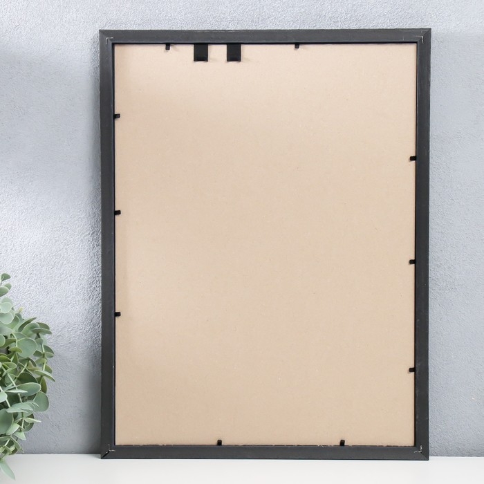 Фоторамка пластик "Камея" 30х40 см, чёрный