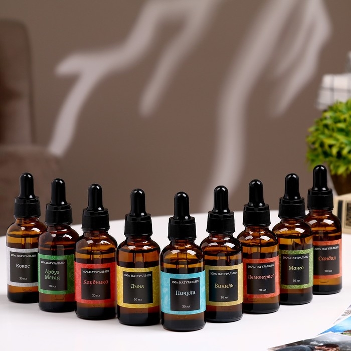 Аромамасло, набор (9 в 1), по 30 мл Аромамасло, набор (9 в 1), по 30 мл "Богатство Аромата" №1