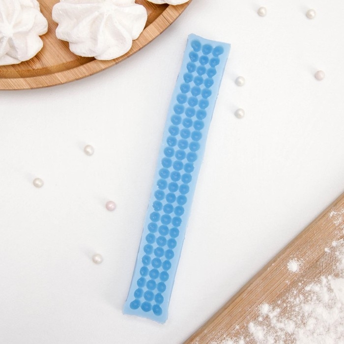 Молд Доляна &laquo;Жемчуг&raquo;, силикон, 17,5&times;4 см, цвет МИКС