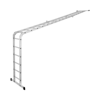 Лестница-трансформер ТУНДРА, алюминиевая, 4х6 ступени Лестница-трансформер ТУНДРА, алюминиевая, 4х6 ступени