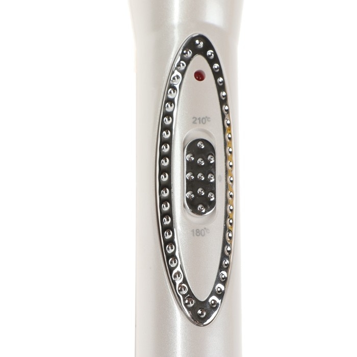 Плойка для волос Luazon LW-06, керамическая, 65 Вт, d=9 mm, 210 °C, белая Плойка для волос Luazon LW-06, керамическая, 65 Вт, d=9 mm, 210 °C, белая