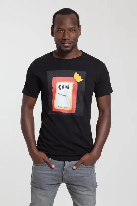 Футболка &laquo;Сода&raquo;, черная, размер S