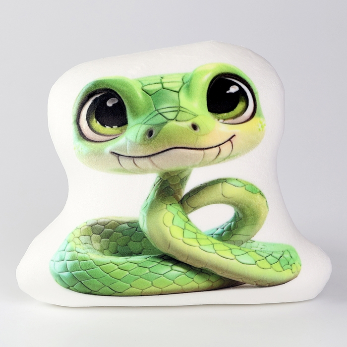 Новый год! Антистресс игрушка &laquo;Змея&raquo; зелёная