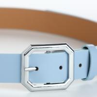 Ремень женский, ширина 3 см, цвет голубой Ремень женский, ширина 3 см, цвет голубой