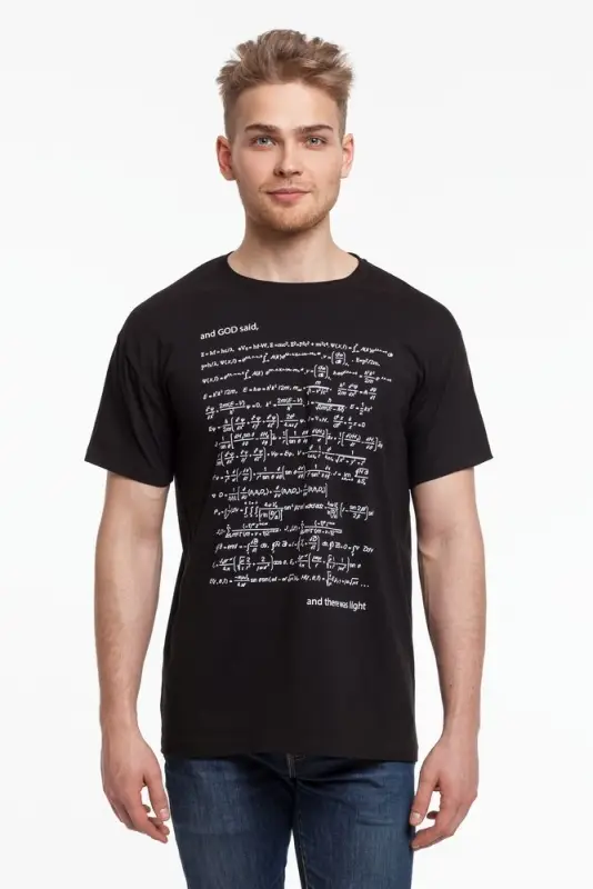 Футболка мужская &laquo;Да будет свет&raquo;, со светящимся принтом, размер 3XL
