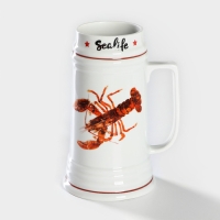 Бокал для пива Sealife, 1 л, микс Бокал для пива Sealife, 1 л, микс