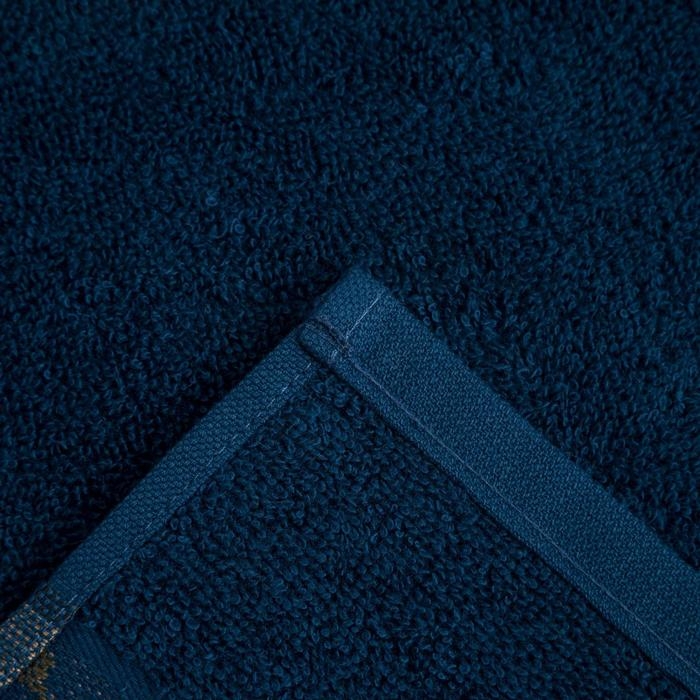 Полотенце махровое Love Life &laquo;Милитари&raquo; 70*130 см, цв. синий, 100% хлопок, 360 г/м2