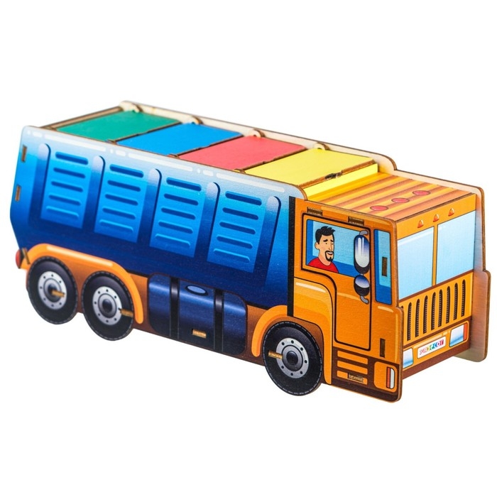 Игровой набор «Мусоровоз» 24 предмета Игровой набор «Мусоровоз» 24 предмета