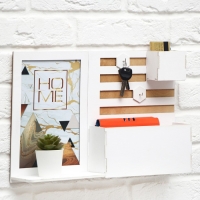 Ключница настенная «Home», горы, 42 × 28.7 × 8 см. Ключница настенная «Home», горы, 42 × 28.7 × 8 см.