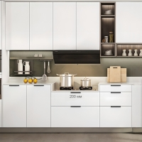 Ручка торцевая CAPPIO RT002BL, L=200 мм, м/о 160 мм, цвет черный Ручка торцевая CAPPIO RT002BL, L=200 мм, м/о 160 мм, цвет черный