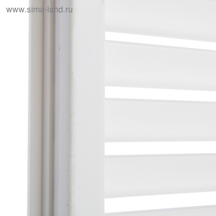 Решетка радиаторная ПВХ, 600 х 1200 мм, белая